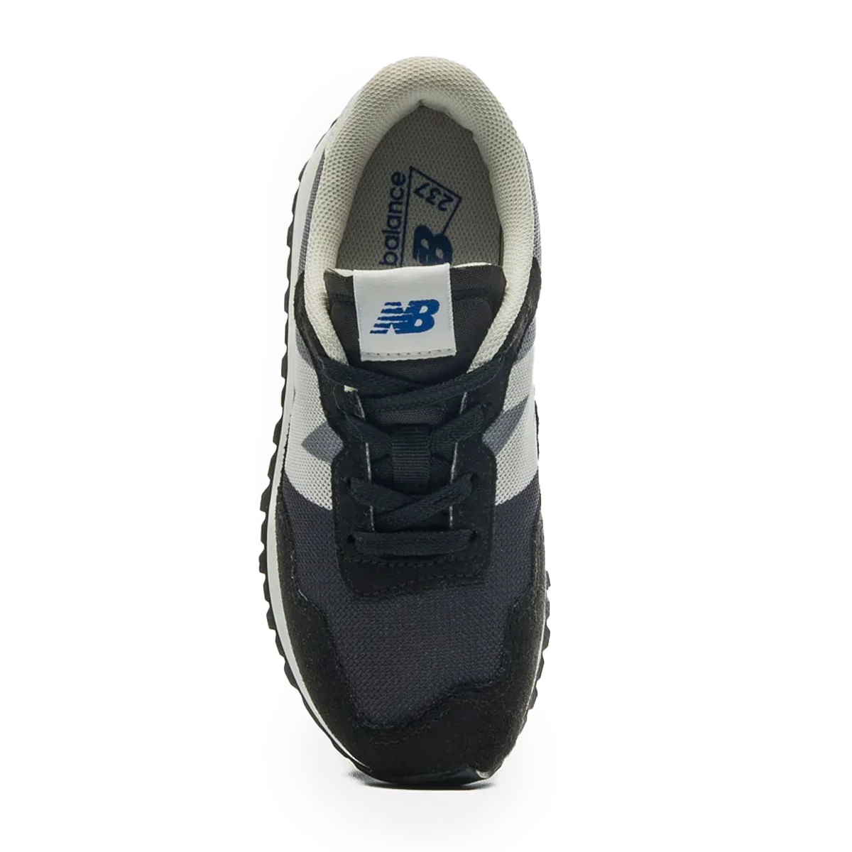 New Balance Tenis NB GS237V1 24-GS237AA1 PretoBranco Sint -6-